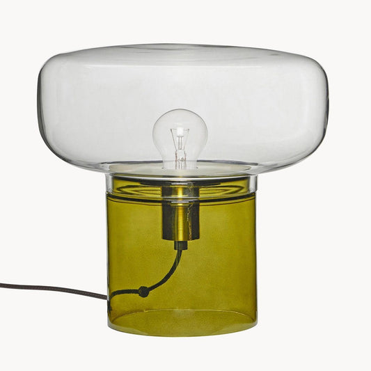 Mouth-Blown Glass Table Lamp