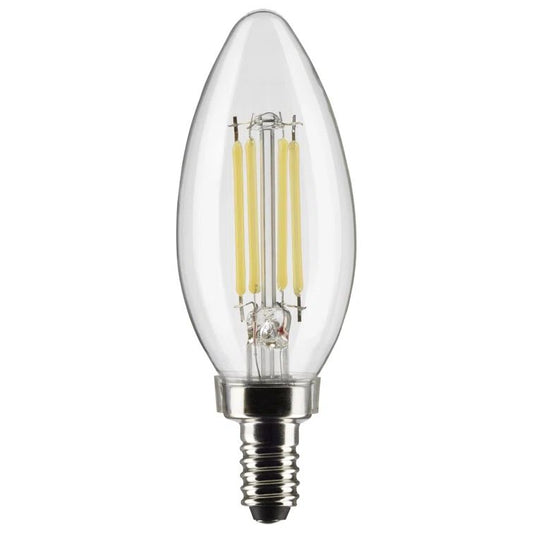 60 Watt Equivalent B11 E12/Candelabra Dimmable Led Bulb (Set Of 6)